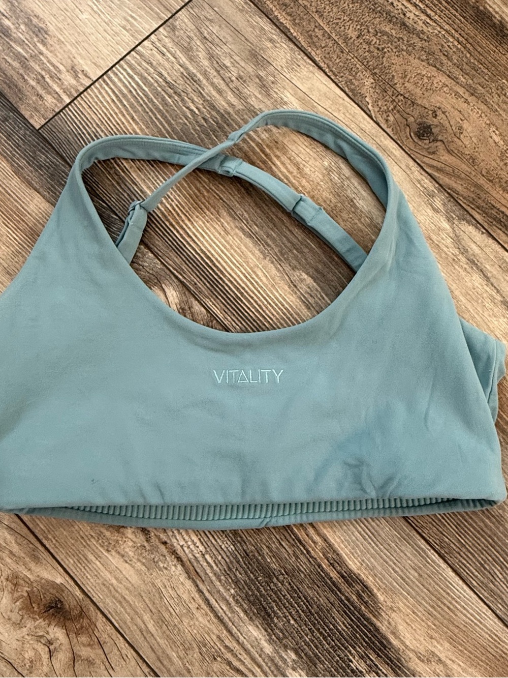 Vitality Women's Teal Sports Bra